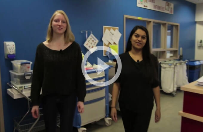 Vidéo témoignage de deux étudiantes en soins infirmier