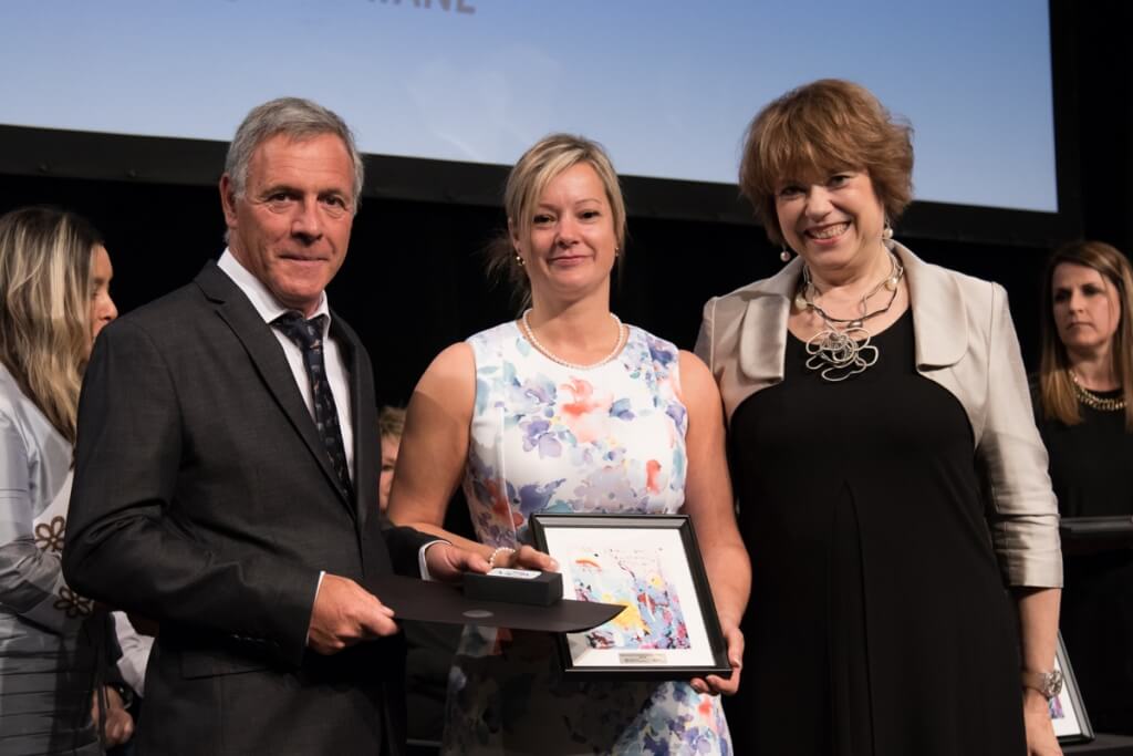 Julie Landry-Gagnon reçoit la mention d'honneur 2018 de l'AQPC