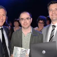 Photo de monsieur Louis Audet lors de l'AQPC 2015