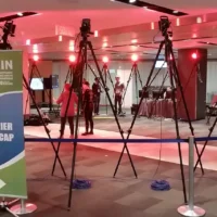Photo de caméras lors de la compétition Pixel