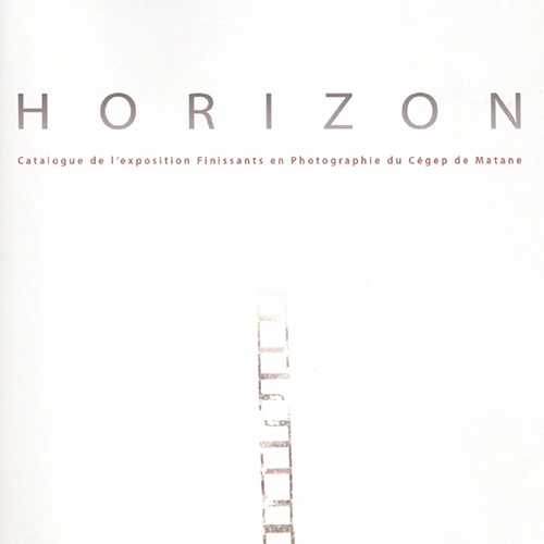 Page couverture du catalogue des finissants en Photographie 2016