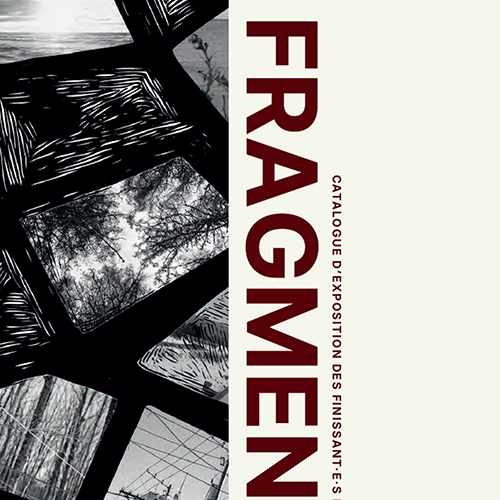 Page couverture du catalogue des finissants en Photographie 2025