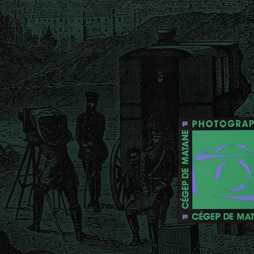 Page couverture du catalogue des finissants en Photographie 1991