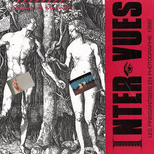 Page couverture du catalogue des finissants en Photographie 1992