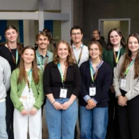 Participants au Colloque de l'Est-du-Québec sur la recherche collégiale et interordres