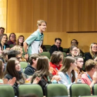 Participants au Colloque de l'Est-du-Québec sur la recherche collégiale et interordres